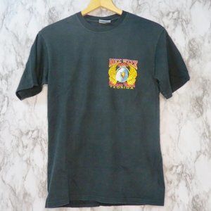 Small Black Bike Week 2004 Daytona Beach American Eagle Motorcycle T shirt